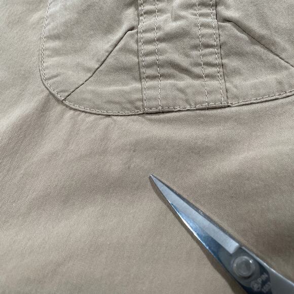 Kuhl Legendary Pants 8 Tan Roll Up Outdoor Hiking Travel Stretch Cargo Trekking - Picture 13 of 16